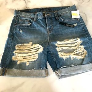 J Brand Nash Slouchy Shorts Brand New